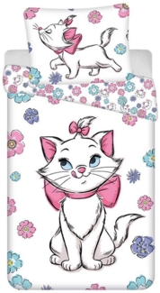 Disney Marie Cat Design Kuschelige Bettwäsche Baumwolle, 140x200 cm & 70x90 cm