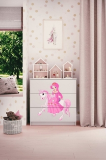 Bjird Kommode Babydream (mit 3 Schubladen), verschiedene Farben und Motive