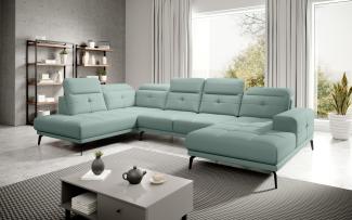 Wohnideebilder Bretan Blau Ecksofas & Eckcouches CO-BRE-LT-100PO