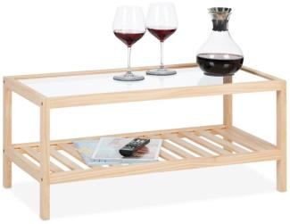 Couchtisch mit Glasplatte 10047605