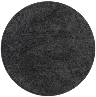 vidaXL Teppich Dunkelgrau 120 x 120 cm Polypropylen 4019774