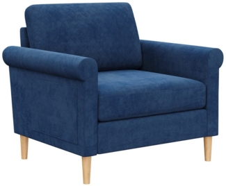 Vesgantti Relaxsessel Sofa 1 Sitzer Loungesofa Einzelsofa TV-Sessel Werkzeuglose Montage
