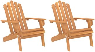 vidaXL Adirondack-Gartenstühle 2 Stk. Massivholz Akazie 3145014