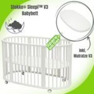 Stokke® Sleepi™ V3 inkl. Matratze White