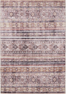 benuta Teppich George, rechteckig, Höhe: 5 mm, Vintage-Look, Kurzflor, Teppich Wohnzimmer, Schlafzimmer, Waschbar