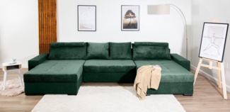 COLLECTION AB Wohnlandschaft XXXL-Josy Relax U-Form Breite 352 cm, mit 2 gleich großen Recamieren, inkl. Bettfunktion, Bettkasten, mit 4 Rückenkissen in zwei Größen