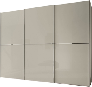 STAUD Schwebetürenschrank Sinfonie Plus, edles Design in hochwertiger Qualität, Made in Germany Mit Glasfront und vier verschiedenen Ausstattungsvarianten