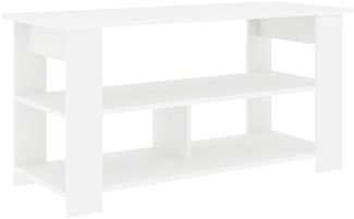vidaXL TV-Ständer Weiß 100 x 40 x 50 cm 8000388