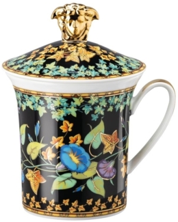 Rosenthal Versace Gold Ivy Becher m.Dkl./30Y.