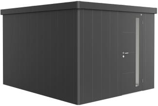 Biohort Gerätehaus Neo, 4C: 292 x 348 x 222 (b x t x h) cm, dunkelgrau-metallic