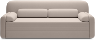 Eltap Elioss Sofa (Sola 18) mit Schlaffunktion, Beige, 89 x 87 x 236 cm