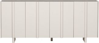 Sideboard Basu aus Kiefernholz, Natur