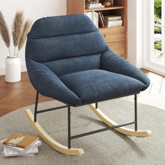 OUNUO Schaukelstuhl Bequemer Schaukelstuhl für das Kinderzimmer