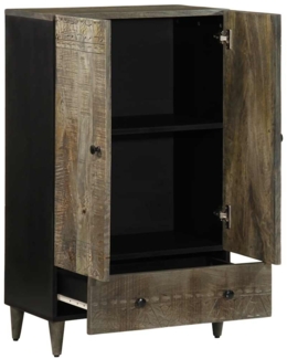 vidaXL Highboard 60x33x100 cm Massivholz Mango 4017822