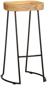 Barhocker 2 Stk. Mango Massivholz [244010]