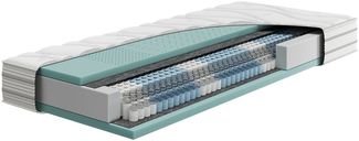 Hn8 Luxus-Taschenfederkern-Matratze "Emotion Pro TFK", 100x200 cm, Höhe: ca. 23 cm
