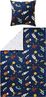 Erwin Müller Kinderbettwäsche Kinder-Wendebettwäsche, Biber, 2 teilig, Motiv