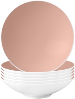 Seltmann Weiden Life Fashion Suppenteller ø 20 cm 6er Set - Posh Rose