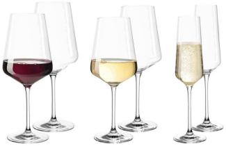 Leonardo PUCCINI Weinglas Sektglas 6er Single-Set