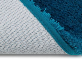 Gözze Badematte »DELUXE«, rutschhemmend beschichtet, fußbodenheizungsgeeignet, Polyester, rechteckig, mit extra hohem Flor