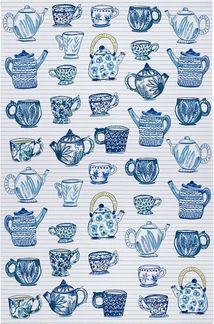 Ulster Weavers Geschirrtuch Tea Cups, (1-tlg, 1-teilig), 100% Baumwolle 48x74 cm Küchentuch