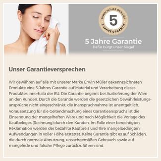 Erwin Müller Gästehandtuch Gästetuch "Konstanz" 2er-Pack, Frottier, Walk-Frottier Uni