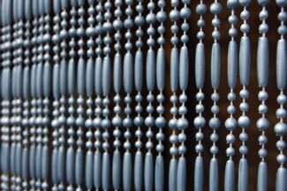 Türvorhang "Fréjus 5" 90 x 210 cm grau