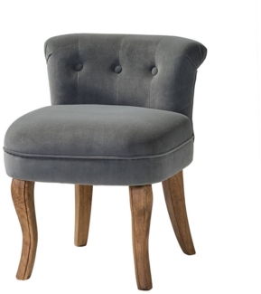 HULALA HOME Hocker Schminkhocker Sitzhocker Kosmetikhocker Polsterhocker, mit Massivholzbeine