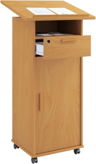 VCM Stehpult Melta 914204 Buche H. 120 x B. 60 cm x T. 50 cm
