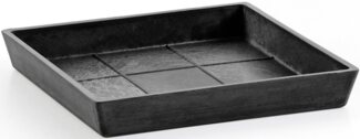 Ecopots Untersetzer dunkelgrau 22 x 22 cm