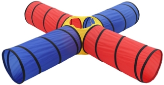 vidaXL Spieltunnel, Stoff bunt, 250 x 250 x 48 cm
