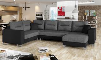 Wohnideebilder Dorado Dunkelgrau Ecksofas & Eckcouches Dr05