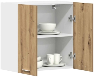 vidaXL Küchenwandschrank Artisan-Eiche 60x31x60 cm Holzwerkstoff