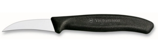 Victorinox 'Swiss Classic' Tourniermesser, Edelstahl schwarz, 6 cm