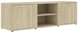 vidaXL TV-Schrank Sonoma-Eiche 120 x 34 x 37 cm Spanplatte [801164]