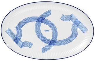Royal Copenhagen Motif Teller oval 23,5 cm