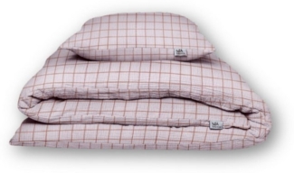 hutch&putch Bettwäsche Musselin Bettwäsche Set - 100% Bio-Baumwolle - Handmade in Germany, Baumwolle, wärmend - kuschelweich - atmungsaktiv - hochwertiger Reißverschluss