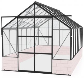 Vitavia Gewächshaus Cassandra 11500, 3mm ESG, schwarz