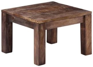 vidaXL Couchtisch 50×50×35 cm Massivholz Mango 247468