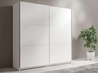 INOSIGN Kleiderschrank Kleiderschrank Fresno mit 5 Einlegeböden und Kleiderstange Garderobe mit 2 Schwebetüren, B/H/T 150/207/62 cm