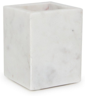 houseproud Zahnputzbecher Cubic White Zahnputzbecher