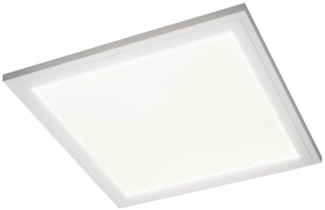 casa NOVA LED Deckenleuchte SINA CCT, 1-flammig, B 45 x T 45 cm, Weiß, Anpassung der Farbtemperatur, LED fest integriert, Neutralweiß, Tageslichtweiß, Warmweiß, mit Fernbedienung