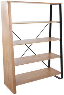 riess-ambiente Standregal STUDIO 154cm natur / schwarz, Industrial Design