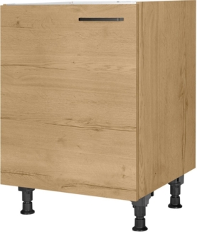 nobilia® Spülenschrank "Structura", Ausrichtung wählbar, vormontiert, in den Breiten 45 und 60 cm, mit höhenverstellbaren Sockelfüßen