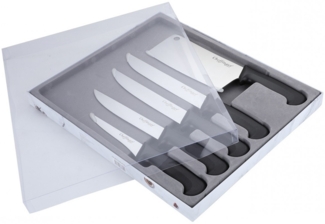 Messer Küchenmesser Kochmesser Messerset 5-tlg. Cheffinger CF-BG12 schwarz