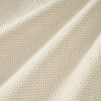 Topfinel Kissenbezug 40x40 samt kissenbezüge 50x50 Weich Sofa Deko Rattanstreifen, kissenbezug 4er set Beige einfarbig Wohnzimmer Kinder Hautfreundlich