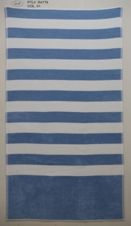 Dormabell Family Strandtuch Liegetuch 100x180 cm Streifen blau weiß