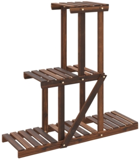 vidaXL Blumenständer 81x25x75,5 cm Massivholz Tanne 362871