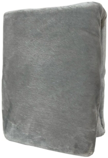 Leonado Vicenti Spannbettlaken Winter Teddy Plüsch, Nicki, Gummizug: rundum, (1 Stück), Flauschig warmes Cashmere Touch, Einfarbig