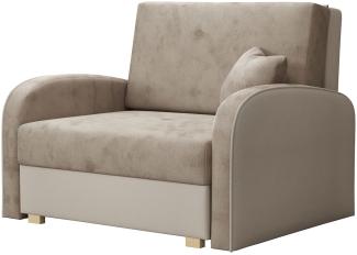 Schlafsofa Victor Soft I (Farbe: Mono 232 + Sorriso 5)